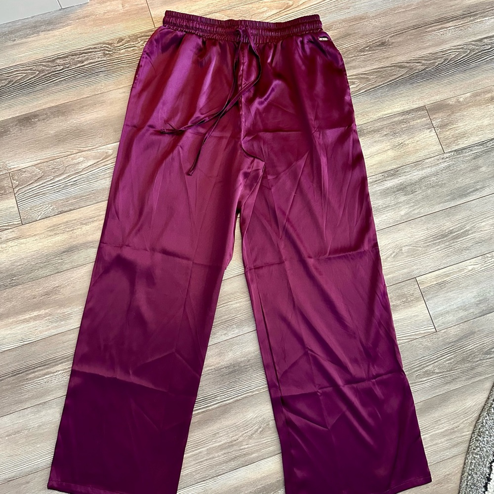BCBG Satin Lounge Pants